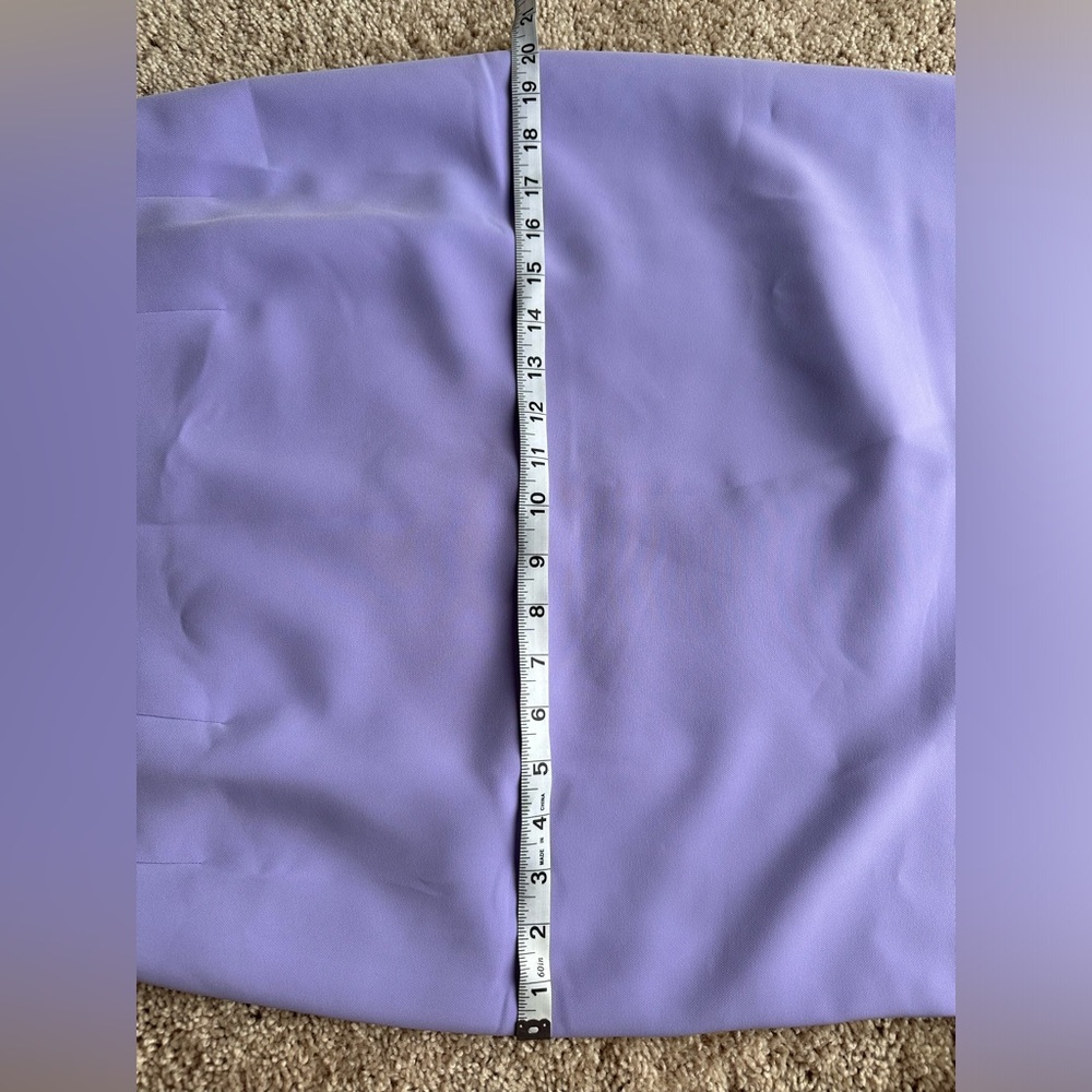 New Ann Taylor Lavender Square Neck Dress - Picture 11 of 14